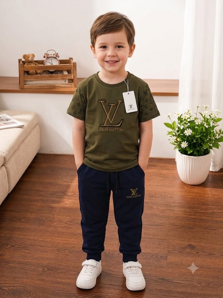 Ensemble Jogging Enfant – T-shirt & Pantalon