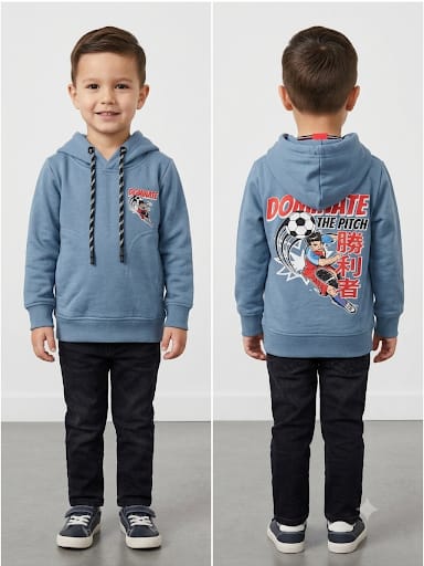 Hoodie Enfant Unisexe – Capuche