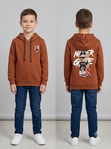 Hoodie Enfant Unisexe – Capuche