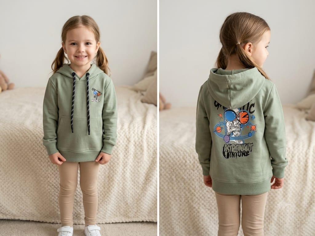 Hoodie Enfant Unisexe – Capuche
