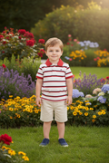 Polo enfant – jardin nature