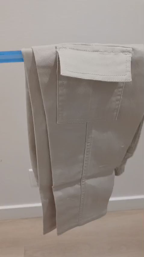 Ensemble 3 pièces Garçon – Chemise Carreaux &amp; Cargo Gris 